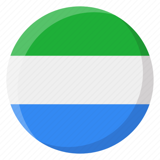 Sierra leone, flag, country, nation, national, flags, national flag icon - Download on Iconfinder