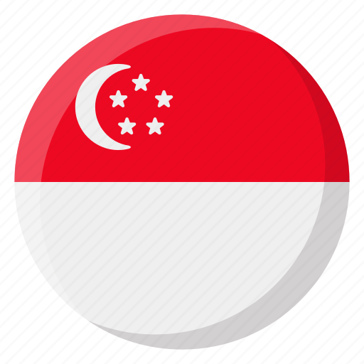 Singapore, singaporean, flag, country, nation, national, flags icon - Download on Iconfinder