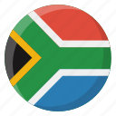 south africa, flag, country, nation, national, flags, national flag, country flag, circle