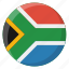 south africa, flag, country, nation, national, flags, national flag, country flag, circle 