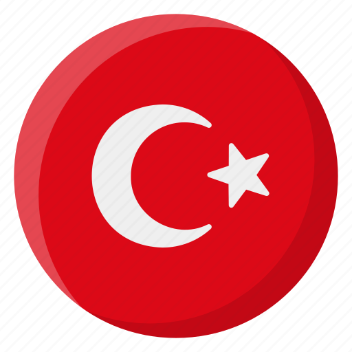 Turkey, turkiye, turkish, flag, country, nation, national icon - Download on Iconfinder