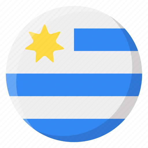 Uruguay, flag, country, nation, national, flags, national flag icon - Download on Iconfinder