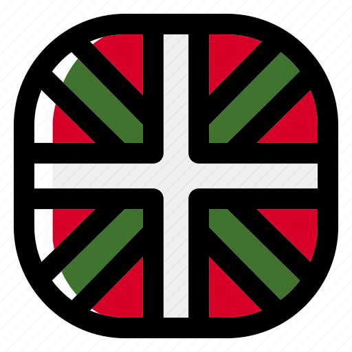 Basque country, national, world, flag, country, nation, square icon - Download on Iconfinder