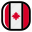 canada, national, world, flag, country, nation, square 