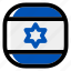 israel, national, world, flag, country, nation, square 