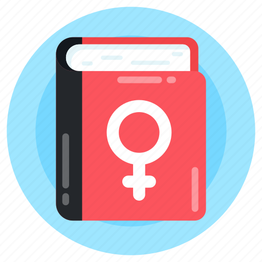 Gender education, gender book, feminist book, booklet, guide book icon - Download on Iconfinder