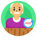 age reload, old man, age refresh, age update, aged