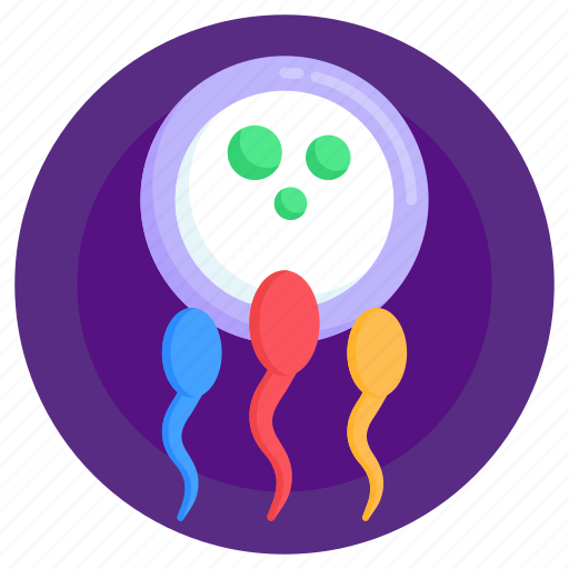 Fertilization, conception, sperms, reproduction, ovum icon - Download on Iconfinder
