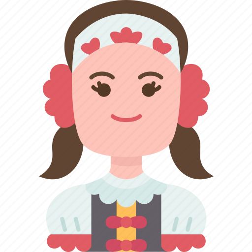 Hungarian, folk, dress, culture, people icon - Download on Iconfinder