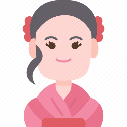 Japanese, woman, kimono, costume, asian icon - Download on Iconfinder