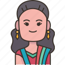 guatemalan, traditional, woman, native, guatemala
