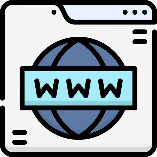 Communication, information, technology, internet, www, domain, web icon - Download on Iconfinder