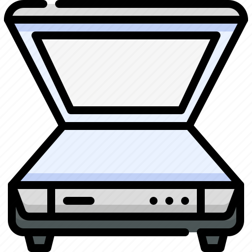Computer, hardware, device, parts, scanner, scan icon - Download on Iconfinder