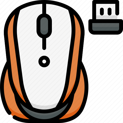 Computer, hardware, device, parts, wireless mouse, computer mouse, input device icon - Download on Iconfinder