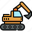 construction, architecture, construction tools, building, excavator, digger, bulldozer, vehicle 
