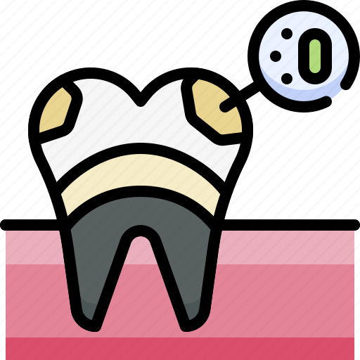 Dental care, dentistry, dentist, medical, tooth, infection, bacteria icon - Download on Iconfinder