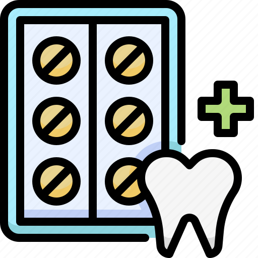 Dental care, dentistry, dentist, medical, tooth, medicine, pills icon - Download on Iconfinder