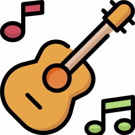 Party, event, celebration, decoration, live music, acoustic, guitar icon - Download on Iconfinder