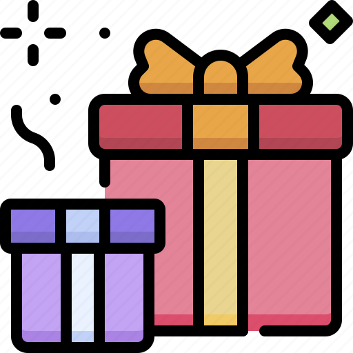 Party, event, celebration, decoration, present, gift, box icon - Download on Iconfinder