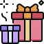 party, event, celebration, decoration, present, gift, box, surprise 