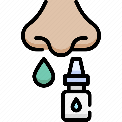 Pharmacy, medicine, medical, hospital, health, nasal spray, nose icon - Download on Iconfinder