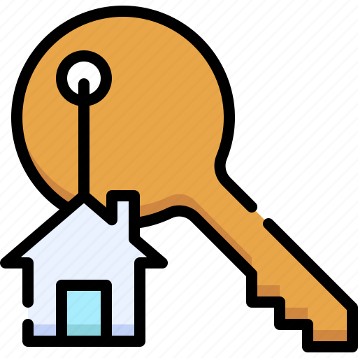 Real estate, property, agent, key, access, lock, hand icon - Download on Iconfinder