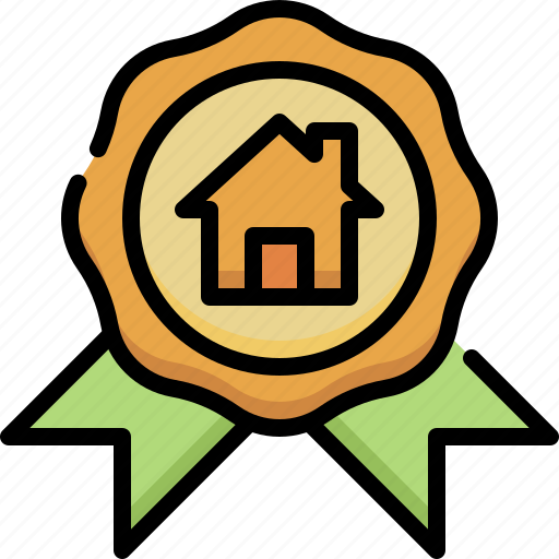 Real estate, property, agent, medal, award, achievement, reward icon - Download on Iconfinder
