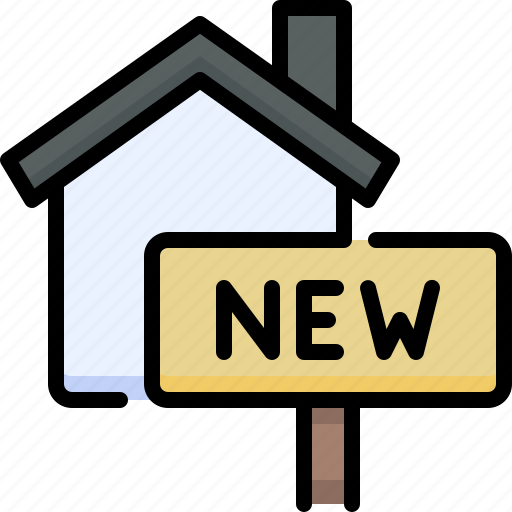 Real estate, property, agent, new, home, house, building icon - Download on Iconfinder