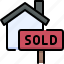 real estate, property, agent, sold, home, house, sign 