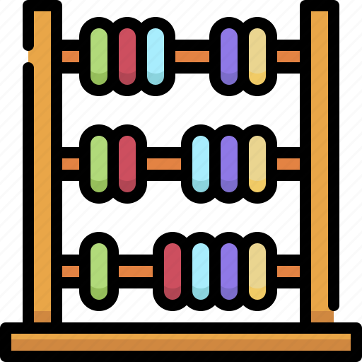 School, education, learning, study, abacus, calculation, math icon - Download on Iconfinder