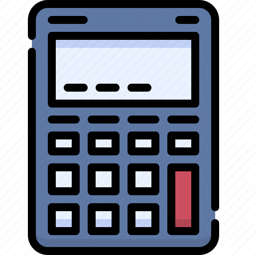 Stationery, office, equipment, school, calculator, calculate, math icon - Download on Iconfinder