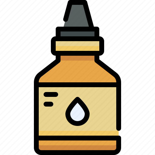 Stationery, office, equipment, school, glue, bottle, adhesive icon - Download on Iconfinder