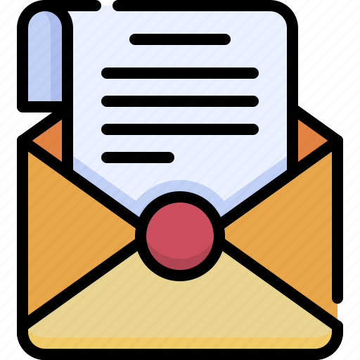 Stationery, office, equipment, school, letter, message, envelope icon - Download on Iconfinder