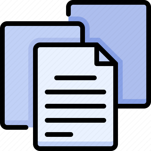 Stationery, office, equipment, school, papers, paper, file icon - Download on Iconfinder