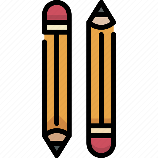 Stationery, office, equipment, school, pencil, pen, write icon - Download on Iconfinder