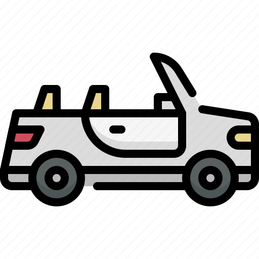 Transport, vehicle, transportation, cabriolet, convertible, cabrio, automobile icon - Download on Iconfinder