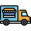 transport, vehicle, transportation, food truck, street car, fast food, car 