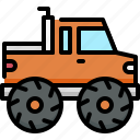 transport, vehicle, transportation, monster truck, car, automobile