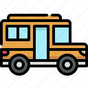 transport, vehicle, transportation, school bus, car, public transport