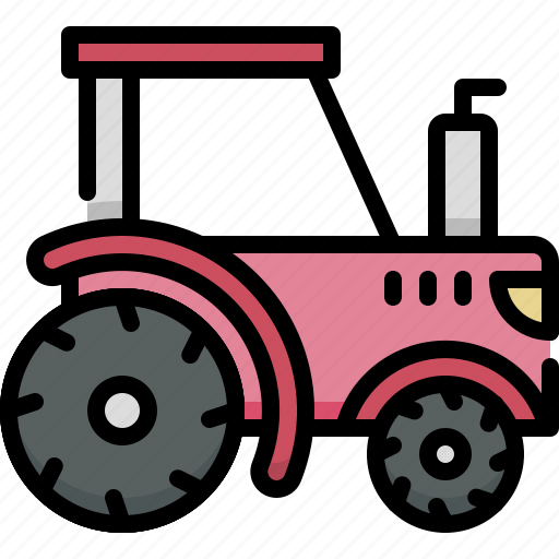 Transport, vehicle, transportation, tractor, farm, machinery, construction icon - Download on Iconfinder