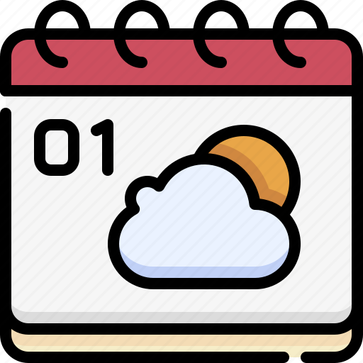 Weather, forecast, climate, calendar, season, date icon - Download on Iconfinder