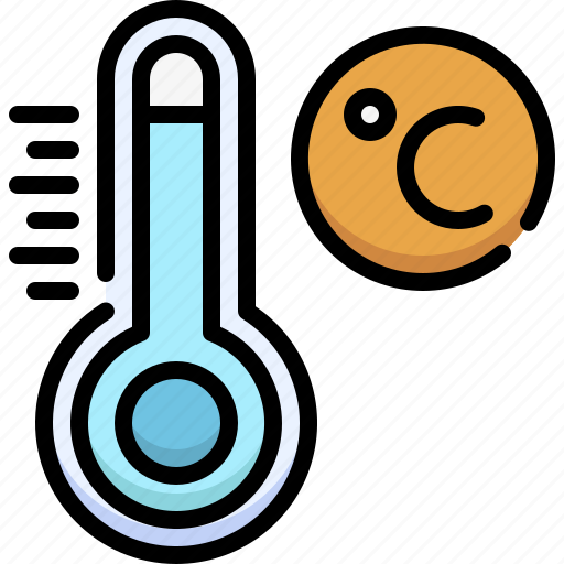 Weather, forecast, climate, celsius, temperature, thermometer icon - Download on Iconfinder
