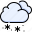 weather, forecast, climate, cloudy cloud snow, cloud, snow, snowdrop 