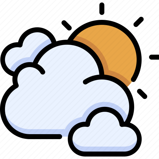 Weather, forecast, climate, cloudy cloud sun, cloudy, cloud, sun icon - Download on Iconfinder