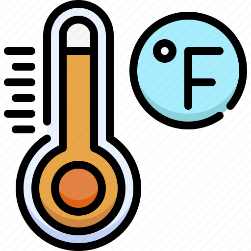 Weather, forecast, climate, fahrenheit, temperature, thermometer icon - Download on Iconfinder