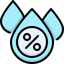weather, forecast, climate, humidity, waterdrop, raindrop, water, percentage