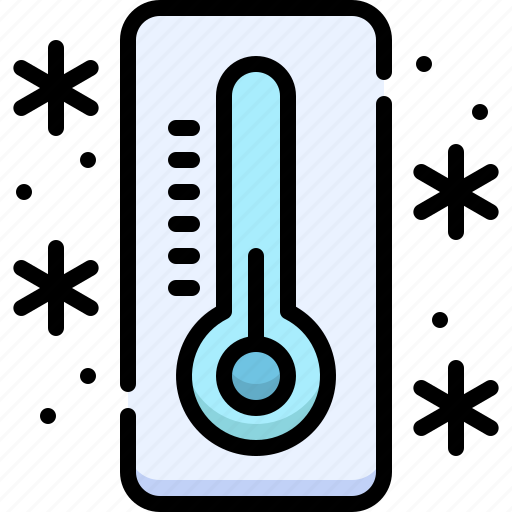 Weather, forecast, climate, snow temperature, snow, thermometer icon - Download on Iconfinder