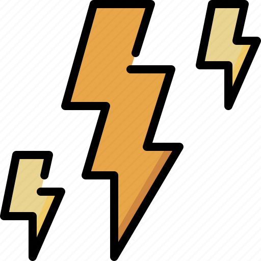 Weather, forecast, climate, thunder, storm icon - Download on Iconfinder