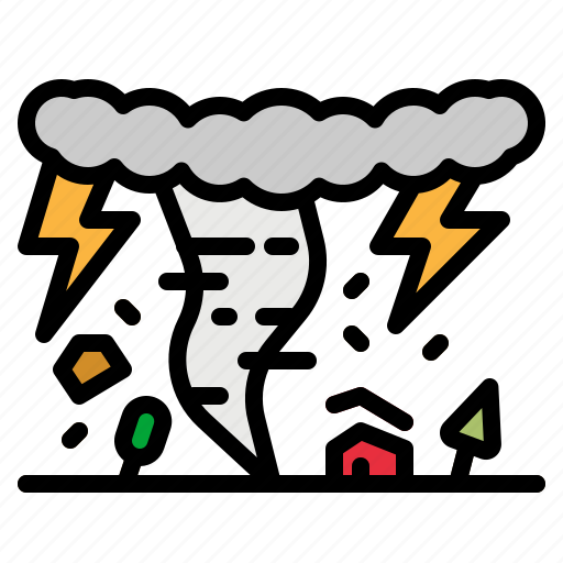 Landscape, meteorology, scenery, tornado, weather icon - Download on Iconfinder