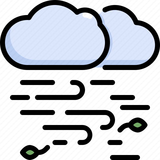 Air, cloud, forecast, storm, weather, wind icon - Download on Iconfinder